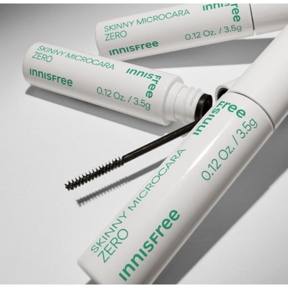 Innisfree Skinny Microcara Zero Mascara 3.5g Black, Korean