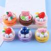 3D Cartoon Cake Food Toy Resin Charms: DIY Cream Glue Accessories for Crocs & Crafts