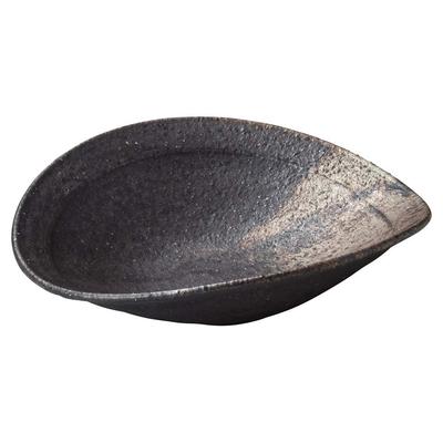 Marui Seito Shigaraki Ware Hechimon Serving Bowl, Smoked with Rust, Made In Japan, MR-3-3034