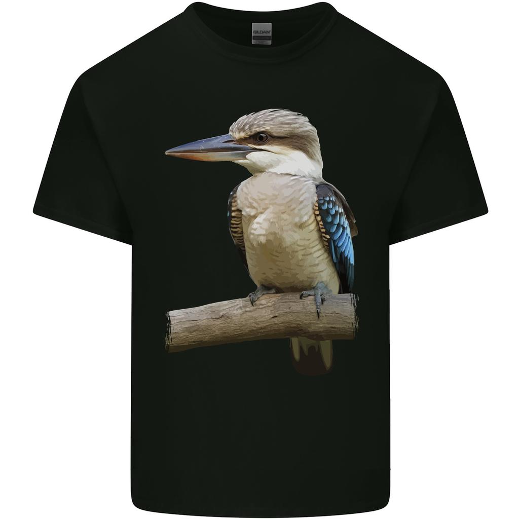 Kookaburra Kingfisher Ornathology Birdwatcher Unisexs Light Cotton TShirt