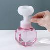 Shower Gel Foam Pump Bottle Flower-shaped Refillable Bottles Liquid Soap Dispenser Empty Bottle