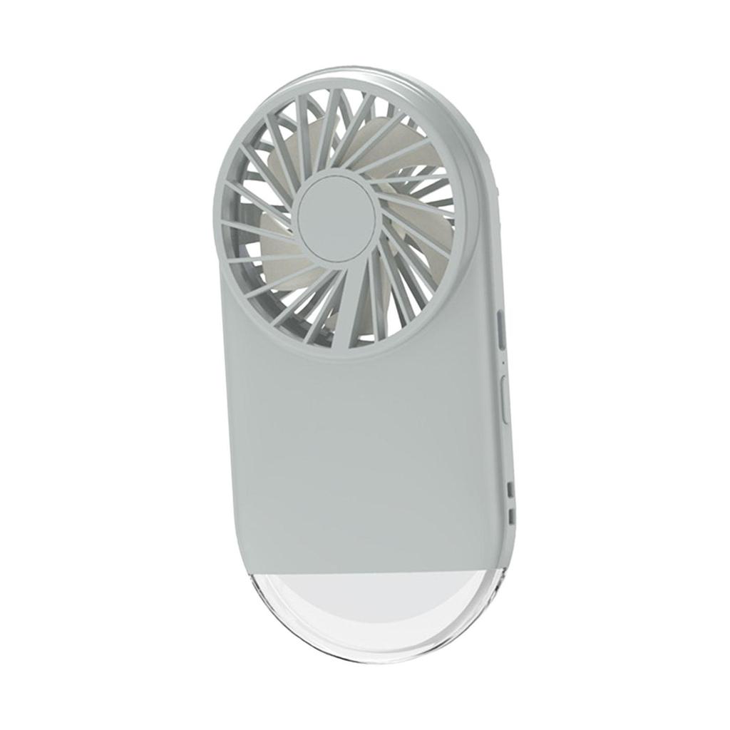 Desk Fan Rechargeable Quiet Compact Air Cooling Fan Personal Fan Portable Mini Handheld Fan for Car Travel Home Hiking Outdoor