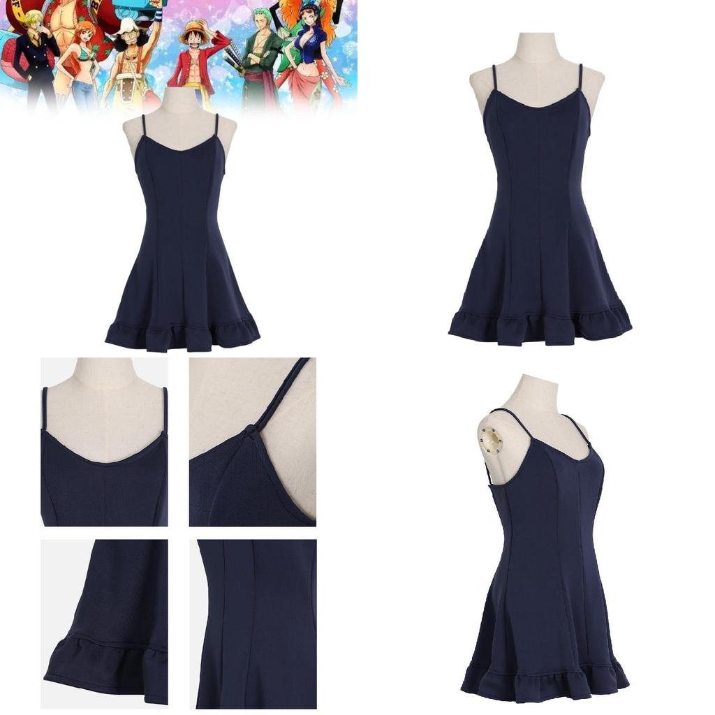One Piece Nico Robin Cosplay-Kostüm aus Polyestermaterial für Halloween und Anime-Charakter-Imitation