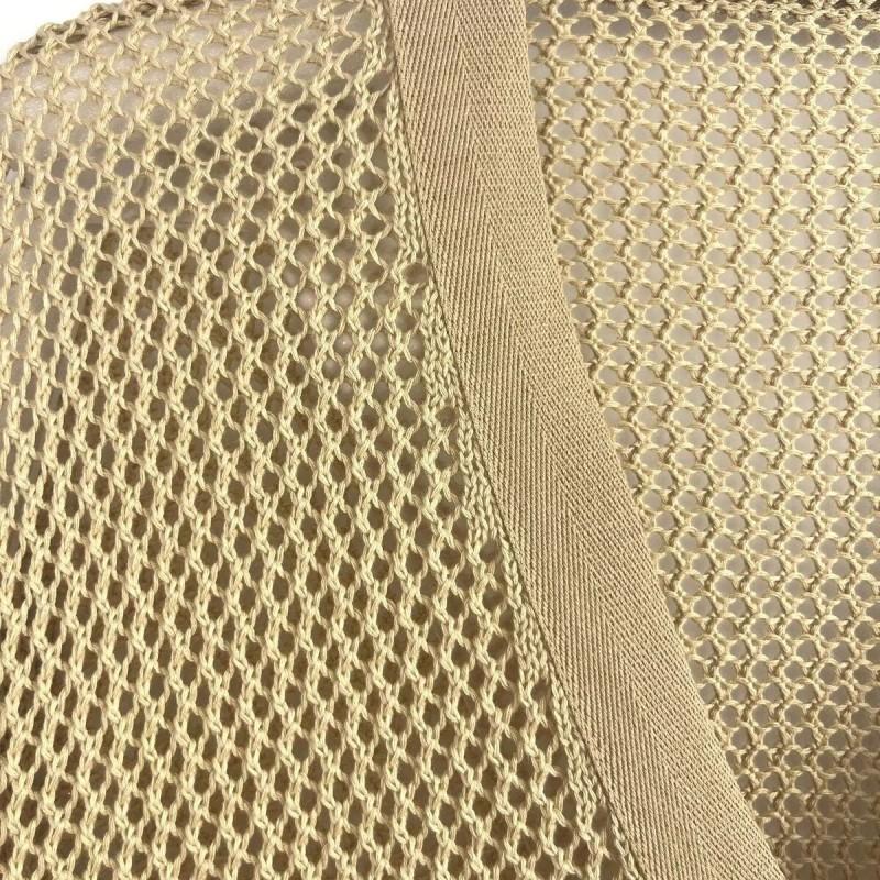 Womens Loose Knit Cardigan Sweater With V-Neck Crochet Detail 2025 Streetwear Style Yellow-Ochre