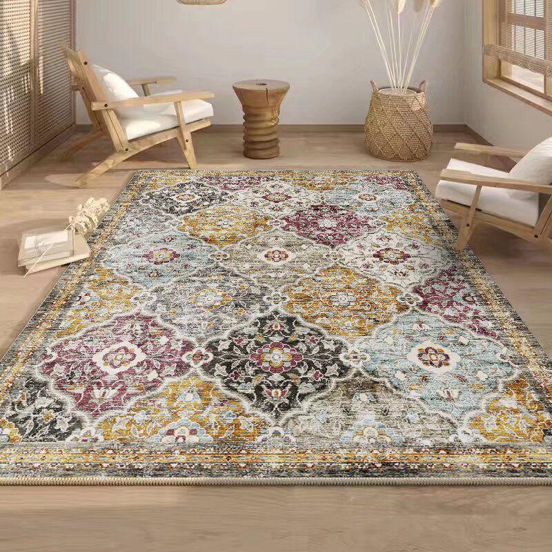 

Этнический скандинавский ретро-богемский ковер для гостиной, журнального столика, дивана, спальни, прикроватной тумбочки, домашнего ковра 160 * 230CM