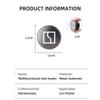 Hidden Circular Car Mini Storage Hook Auto Interior Accessories For Zeekr 001 2021 2022 2023 EV 2021-2023 009 Krypton Tnrjc00