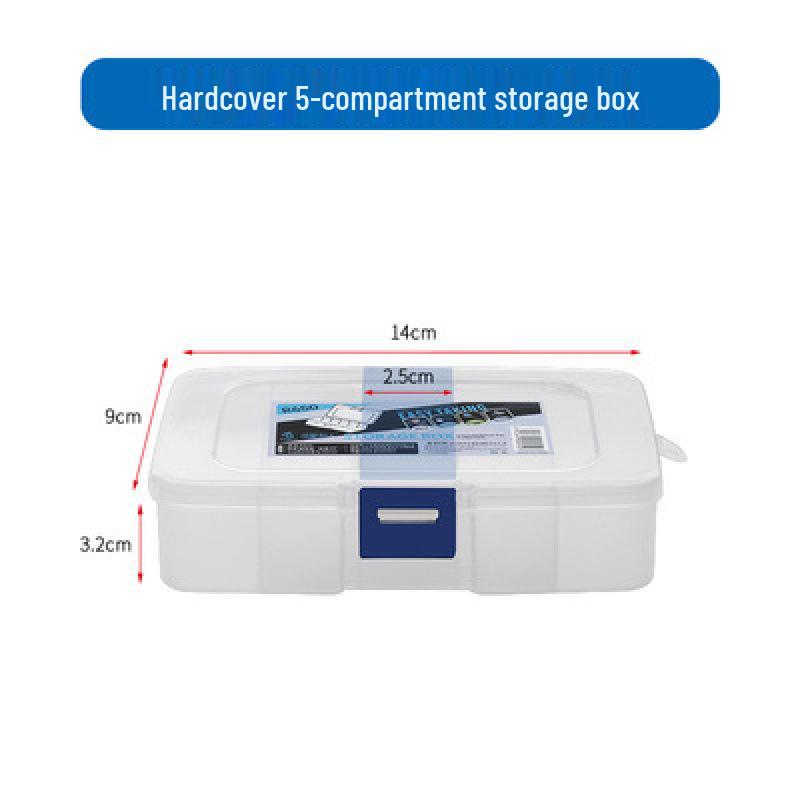 

Portable Multi-Compartment Storage Box for Microblading Supplies and Tools