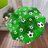 Football-Themed Automatic Umbrella, Lightweight And Easy to Carry, Featuring 8 Ribs. Ideal for Outdoor Adventures, Everyday Us