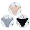 Dámské bavlněné kalhotky s nízkým pasem Dámské sportovní bikiny spodky Elasticita Pohodlné spodní prádlo Dámské kalhotky Spodní prádlo M-XL