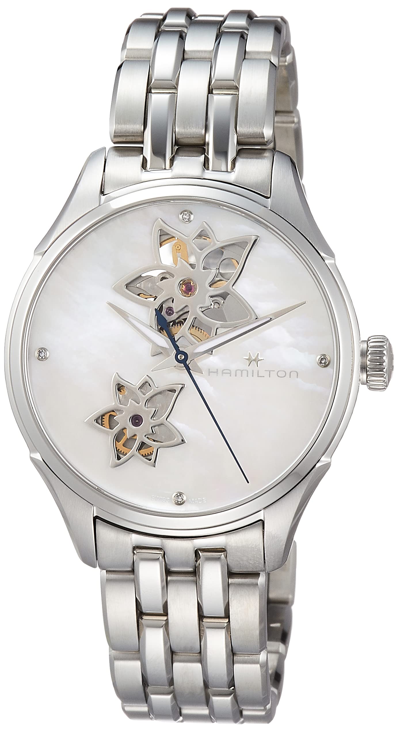 

HAMILTON Jazzmaster Automatic Офіційно з Офіційною Гарантією Годинник, Жіночий, H32115192, Імпортний,
