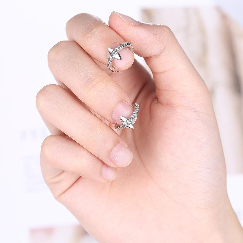 Lindon Copper Alloy Zirkon Náušnice Visací náušnice pro ženy Dárky na svatbu