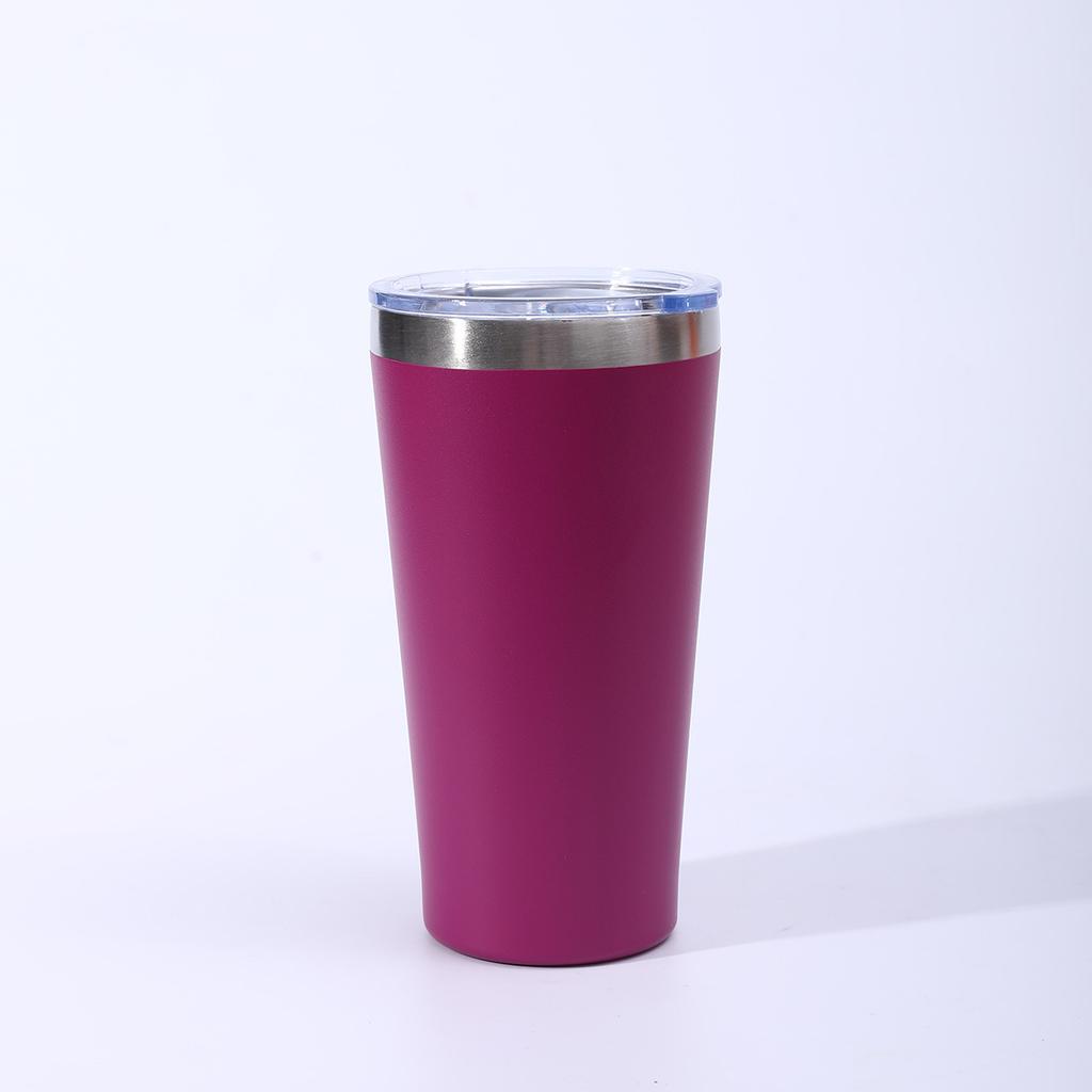 New portable portable taper cup 101 stainless steel simple office thermos cup 11oz vacuum milk cup