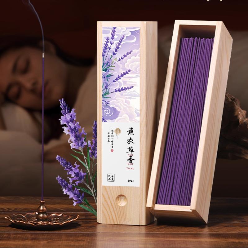 Lavender Incense Sticks 450pcs - Mind Natural Aromatherapy for Relaxing,Fragrance Air Perfect for Home,Terraces,Balconies,Camping and Garden
