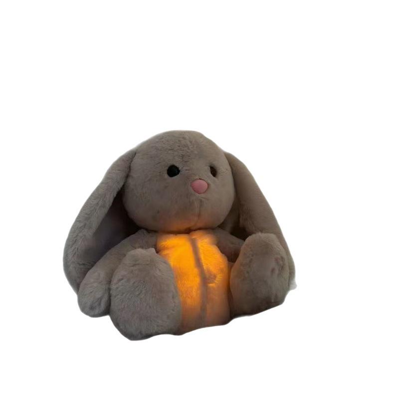 Breathable Plush Capybara Otter Toy with Luminous Audio and Soothing Lullaby Standard Packaging