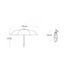 Lightweight Folding Umbrella UV Protection Sun Umbrella Waterproof Rain Umbrella Compact Portable for Travel Outdoor Commute Leisure