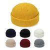 Men's Short Versatile Knitted Hat, Rogue Hat, Landlord Hat, Women's Autumn and Winter Warm Wool Hat, Pullover, Cold Hat Tide