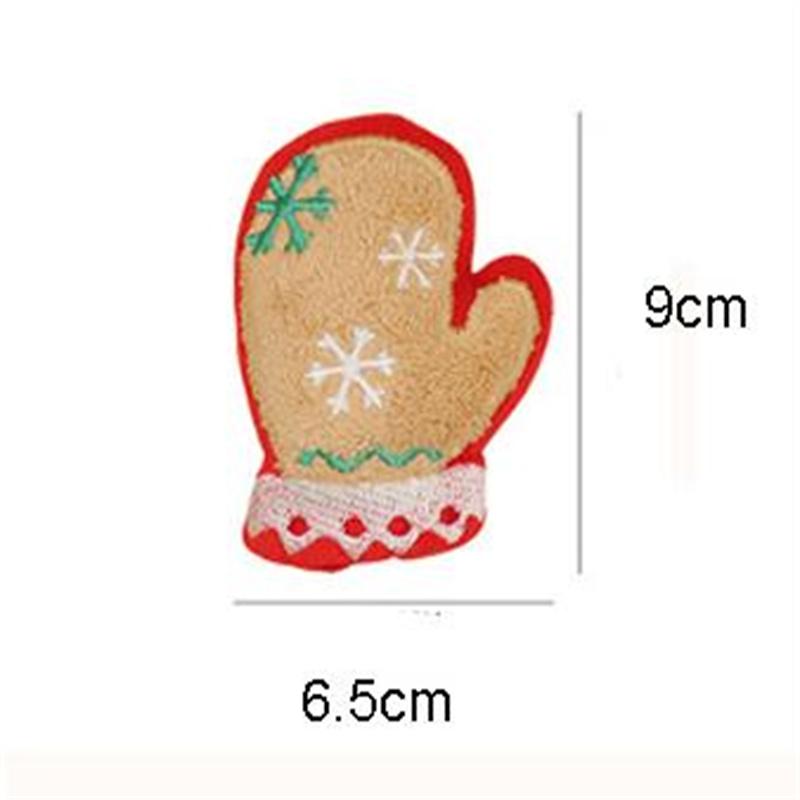 Christmas Plush Cartoon Cat Toy Design Builtin Cat Mint Fun Pet Chew Toy
