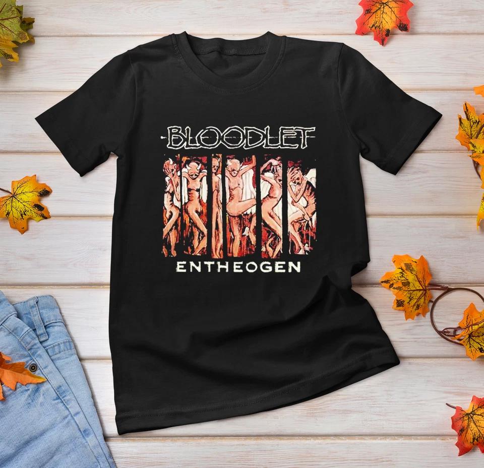 NEW Bloodlet Entheogen shirt Short Sleeve Black All Size T-Shirt S-5XL XXXL