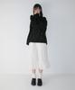RONRON Mini Pocket Milky Way Over Fit Long Sleeve Black