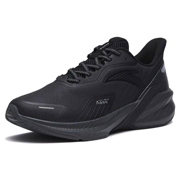 Anta DuCi4 Cushioning Slip Resistant Cushioning Slip Resistant Low Top Running Shoes Men's Black 112315520-7