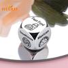 Food Decision Dice Stainless Steel,Date Night Meal Decision Maker,Valentines Day Movies Decision Dice for Couples