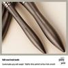 Rostfarbenes 20-teiliges professionelles Make-up-Pinselset mit Tierhaarwolle
