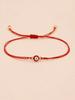 Red String Evil Eye Charm Bracelet For Women Daily Wear Fashion Accessory