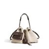 Leinen Leder Reise Handtasche Trendig Einfach Damen Tasche Stilvoll Allround-Kombination Crossbody Einzelne Schulter