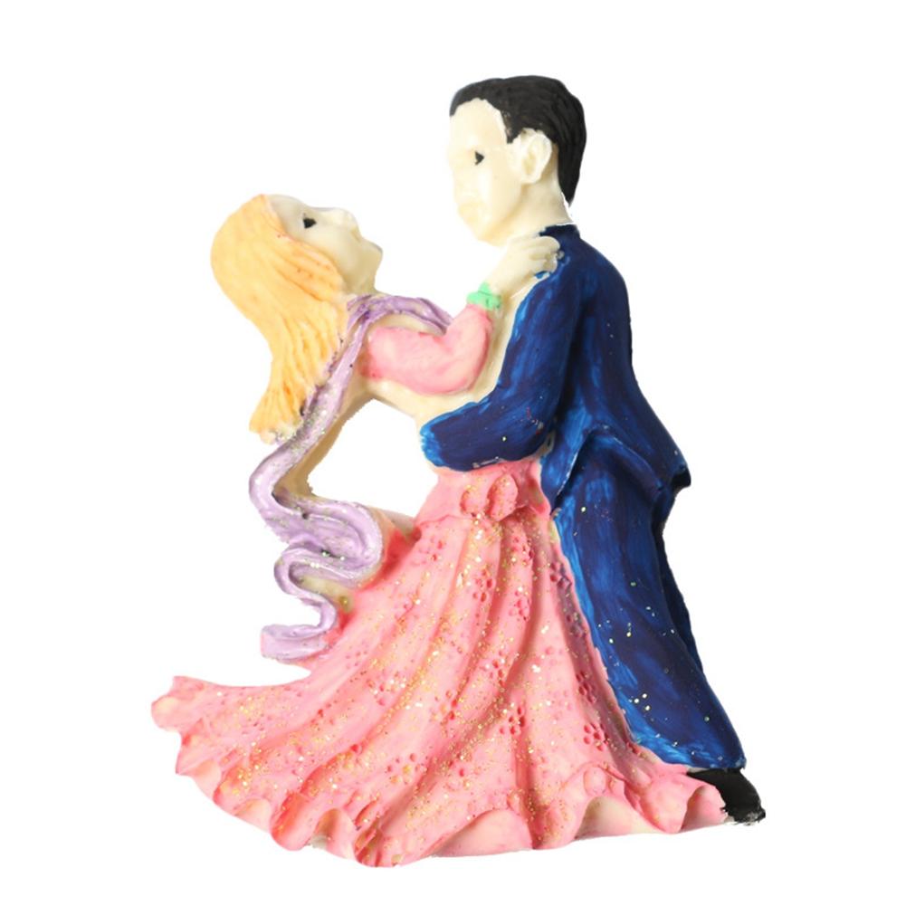 Silicone Cake Mold Bride Bridegroom Pattern Pudding Desserts Baking DIY Mold Soap Making Tool