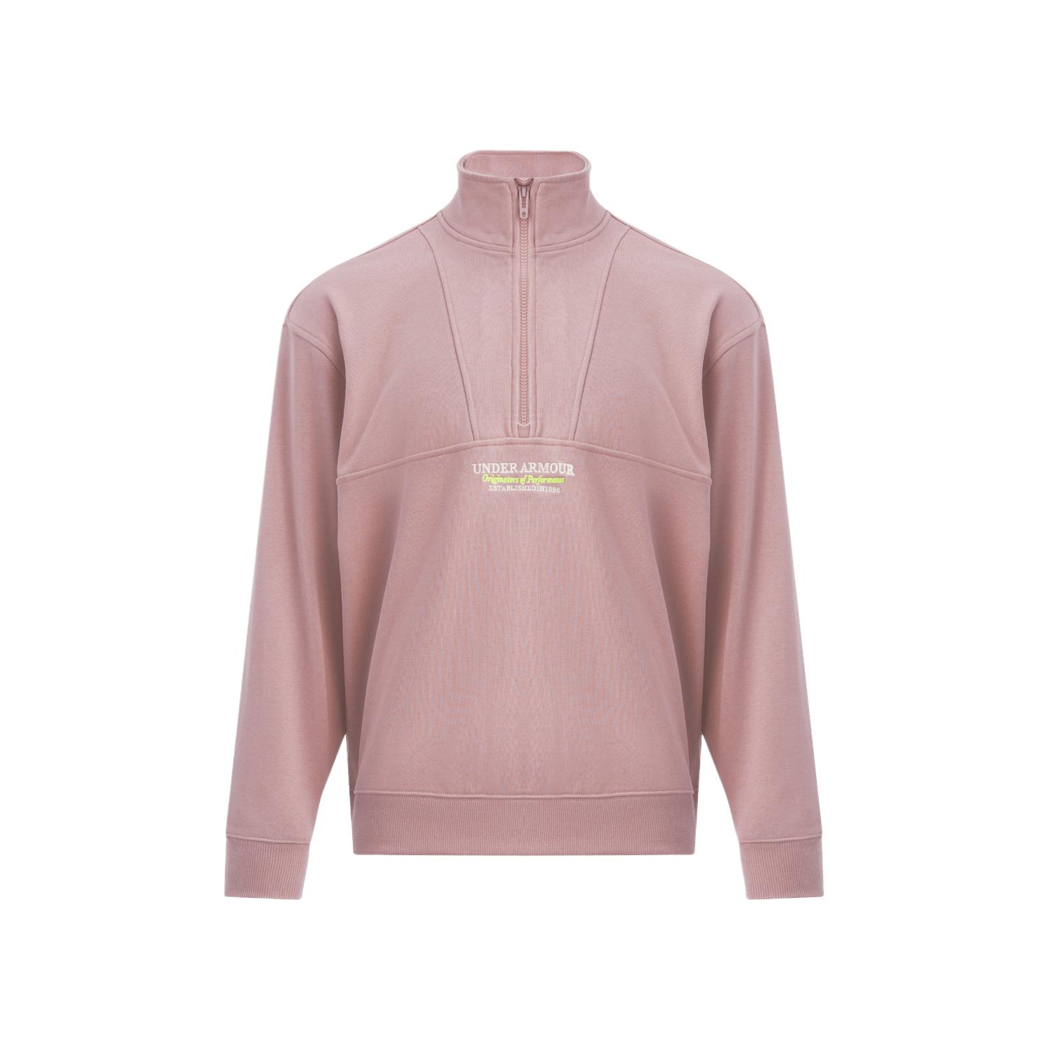 Under Armour Sweatshirt Women s Tourmaline Pink 6010100-673 M