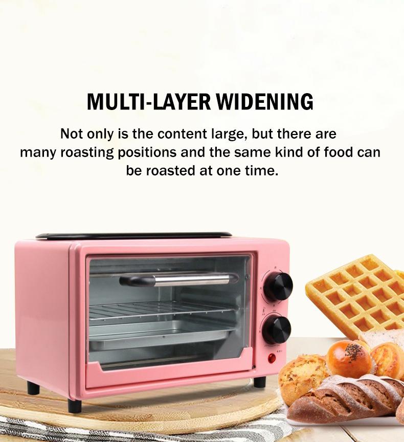 12L Multi-Functional Smart Electric Oven: Steam, Roast, Bake