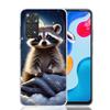 Raccoon Cute Animal Phone Case For Xiaomi Redmi Note 13 14 15 Pro Plus 12S 12 14S 11S 11E 10 10S 11 11T 5G 4G Cover Coque Redmi