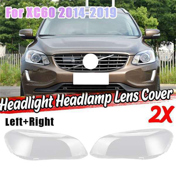 14-19 Volvo XC60 Left Front Headlight Cover Lampshade