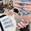2Pcs Cat Eyes Nail Magnet Gel Nail Polish Love Heat Round Line Shape Nail Art Magnet Pen Home Salon Women Cat Eyes Magnetic Manicure Art Tools