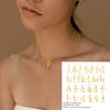 Small Luxury Initial Charm Pendant Set, DIY Letter Necklace Making Supplies, Everyday Wear Accessories for Women