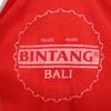 BINTANG 90s Old Back Logo Print Tank Top XXL Red Unisex Men's Used