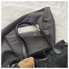 Versatile High-Capacity Crossbody Tote with Trendy Textured Finish
