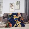 Modische B-Bären Niedliche Decke Plüsch Nickerchen Sofa Teppich für P-POLO-S Wohnzimmer Warmes Büro Schlafzimmer Geburtstag Zuhause Reise Kinder Geschenke