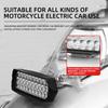 Motorcycle Spotlights Work Light Electric Scooters Tricycle 30 LED Spotlights ABS Aluminum Alloy Housing Universal 12V-85V