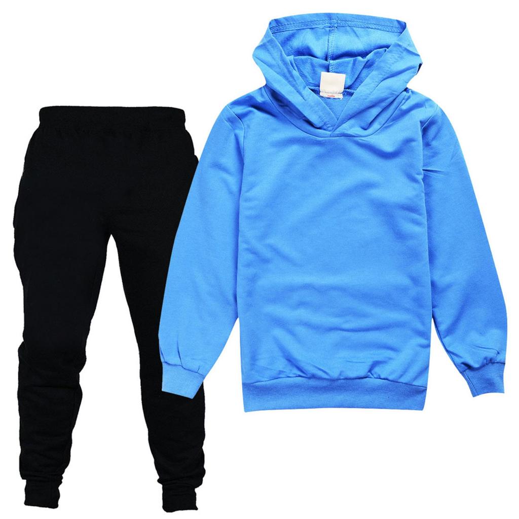 Kids' Hooded Sweatshirt & Pants Set - Spring/Autumn Collection A4007