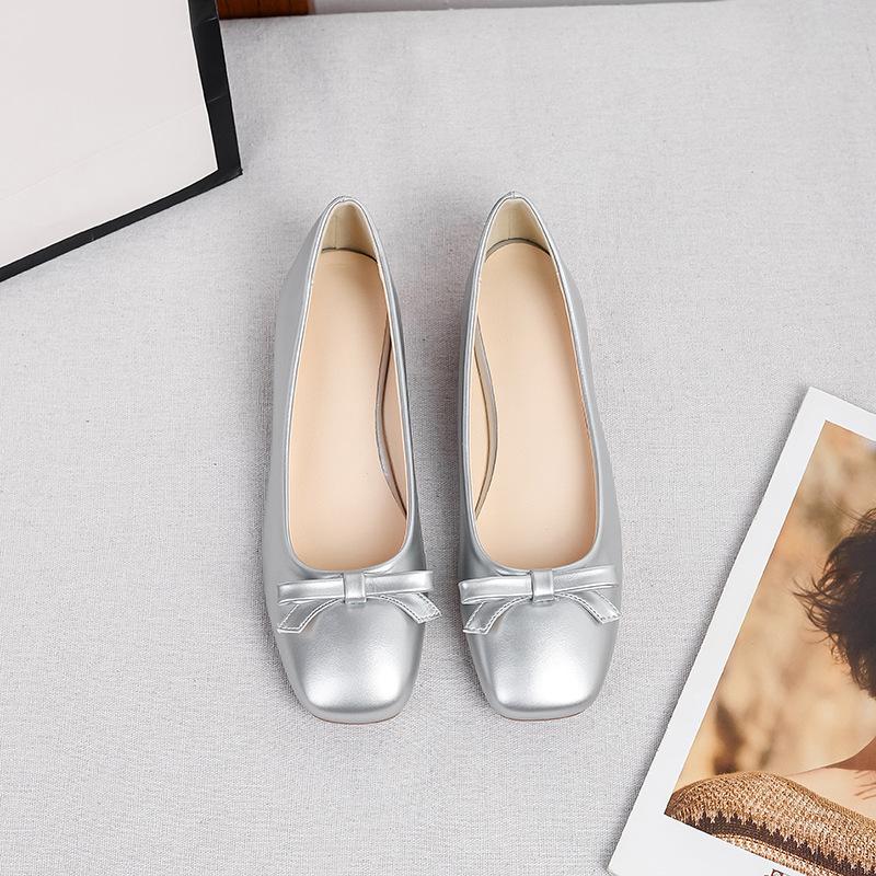 Women's Dress Shoes Wedding Square Toe Low Heel Pumps Shoes Slip On Chunky Block Heels for Women Comfortable Dress Shoes for Office Work Business