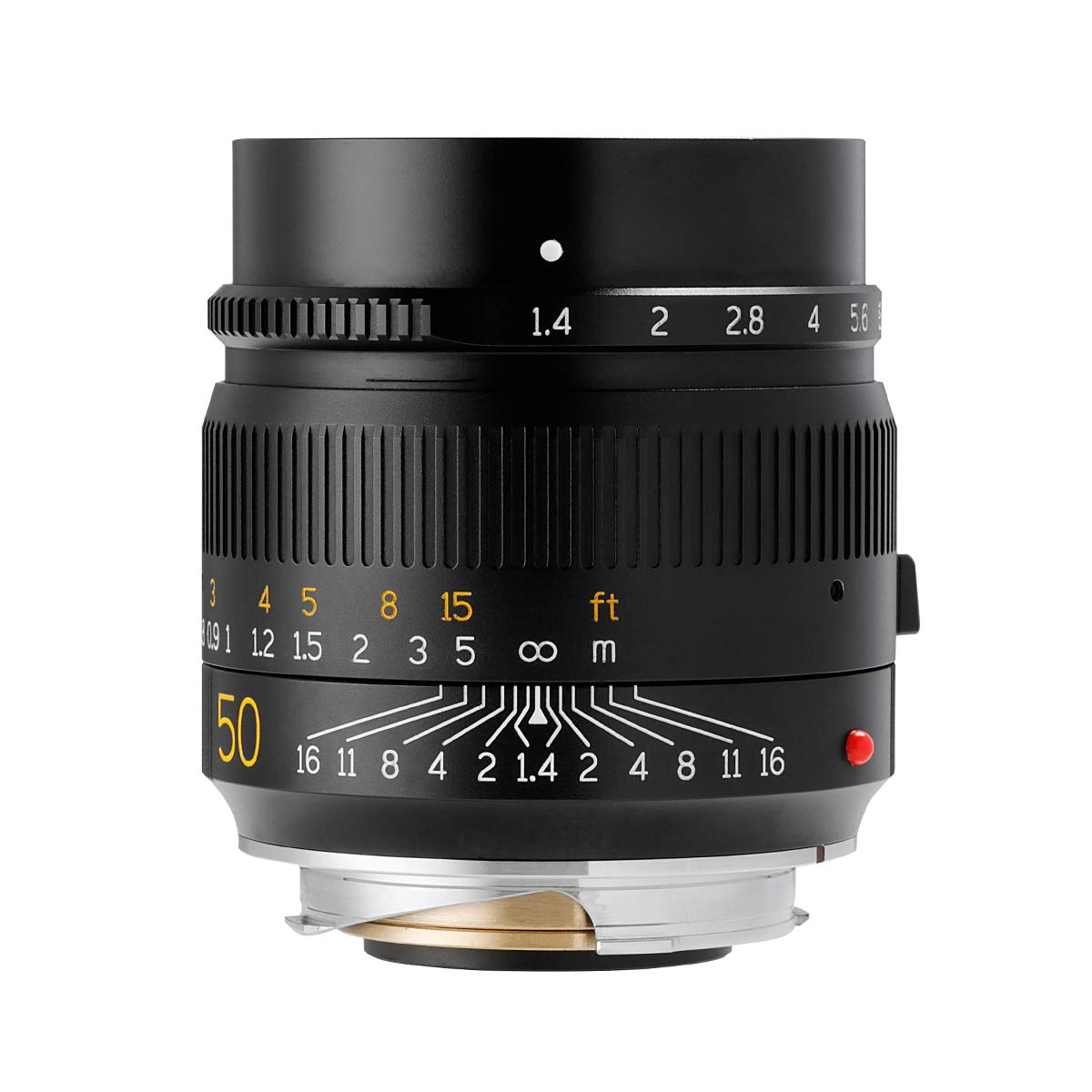 

Об єктив TTArtisan 50mm ASPH Master Optics Гарантія 2 роки f/1.4 чорний