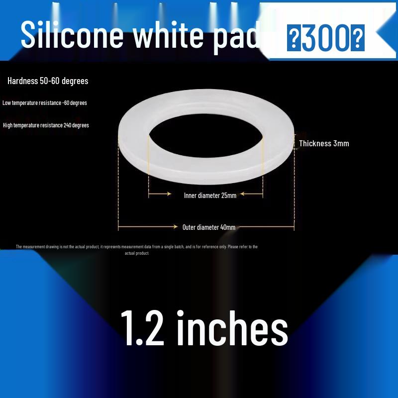 Silicone High-Temp Waterproof Gasket & Shock Absorbing Seal Pad