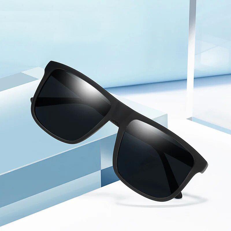 Fashion Vintage Square Polarized Sunglasses Men Women Luxury Brand Designer Men's Sun Glasses Driving Fishing UV400 Eyewear Man