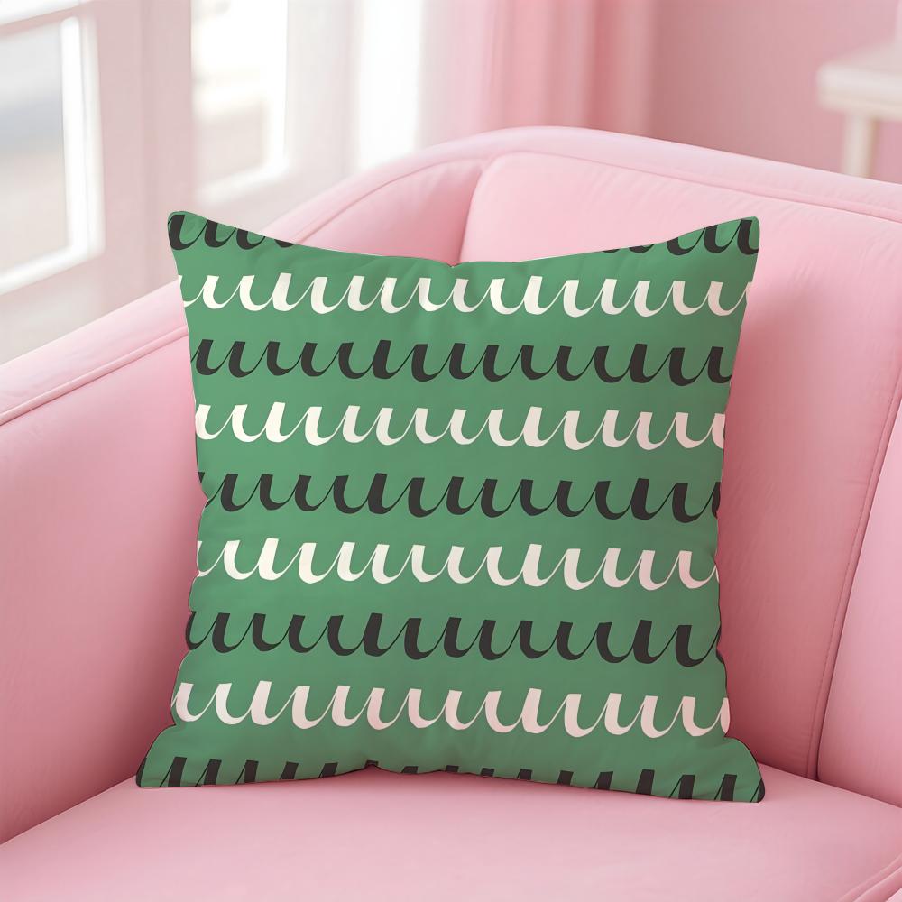 Popular and Retrostyle AAriana Martins Cushion Cover Pillowcase Short Plush Invisible Zipper Room Sofa Cushion Cover