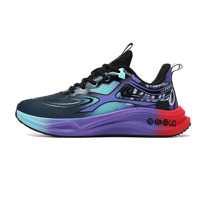 Lightweight wear-resistant sports shoes running shoes men's spring new mesh breathable cushioning soft-soled casual shoes jogging shoes