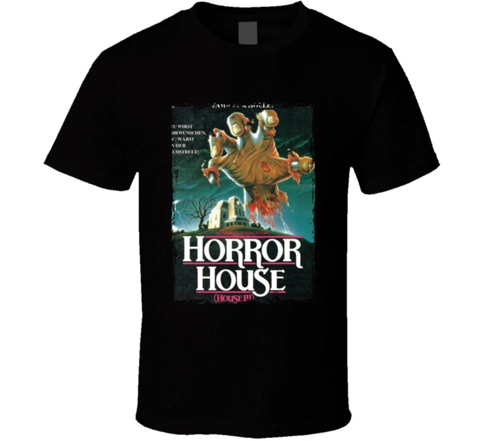 Horror House 80s Horror Gerunisex Movie T Shirt