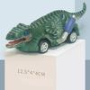 T-Rex Dinosaur Model Toys Four Wheel Pull Back Dinosaur Model Dino Toy Pull Back Car Dinosaur Toy