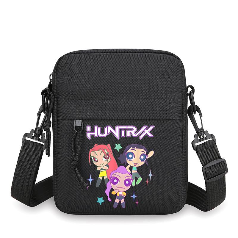 Animation Cartoon Peripheral Simple Multi-Function Portable Mini Square Bag Men'S Casual Shoulder Messenger Bag