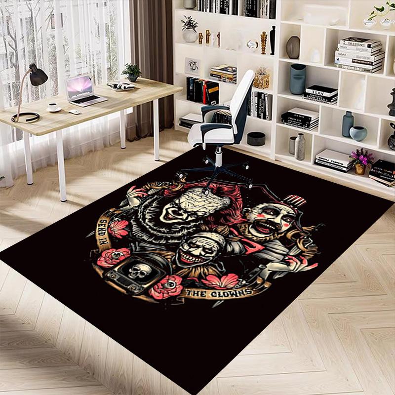 1pc clowns send Carpet, Office Rug Outdoor Mat Home Decor Area Carpet Festival